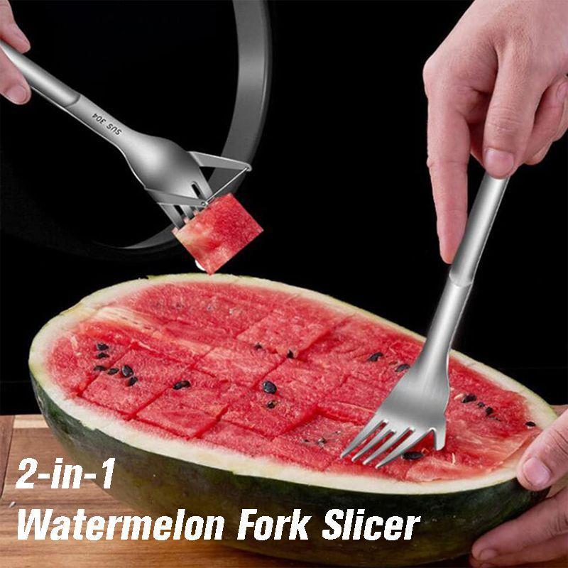 2-in-1 Watermelon Fork Slicer（36% OFF）