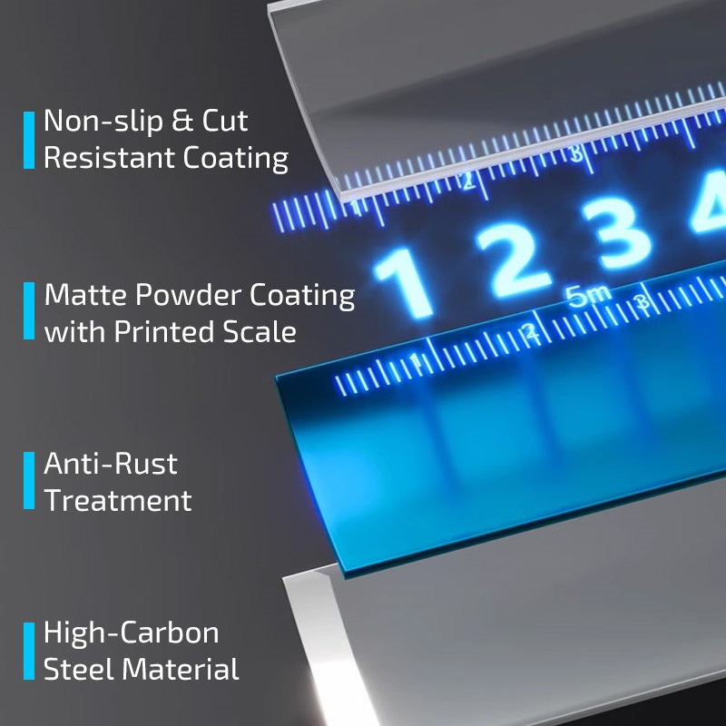 High-Precision Tape Measure with Self-Locking Design