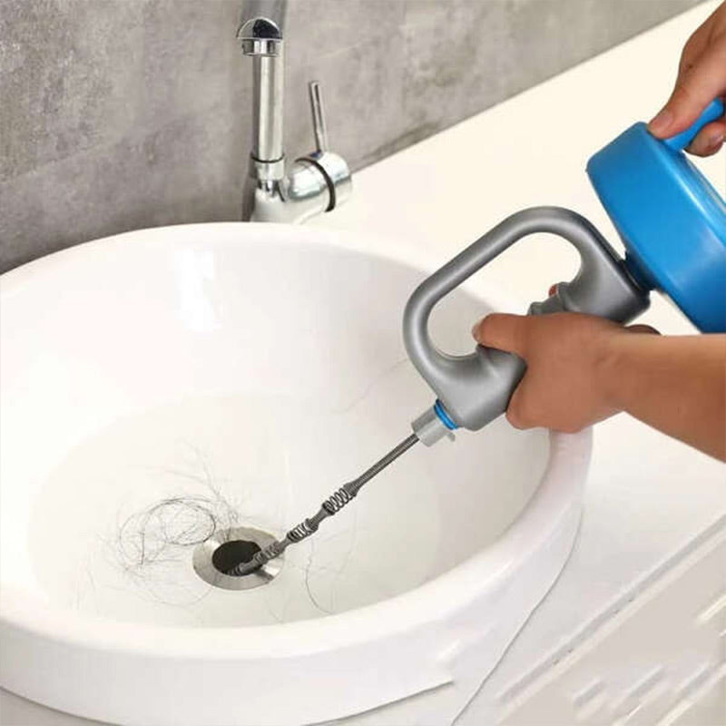 Multipurpose Pipe Unclogger Tool for Toilet & Kitchen