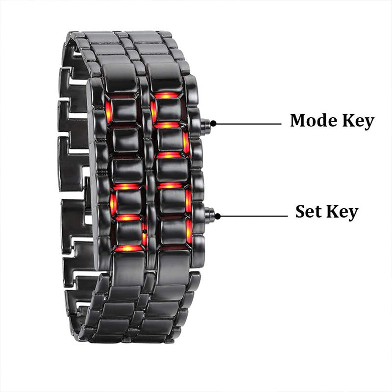 Men's LED Digital Bracelet Watch