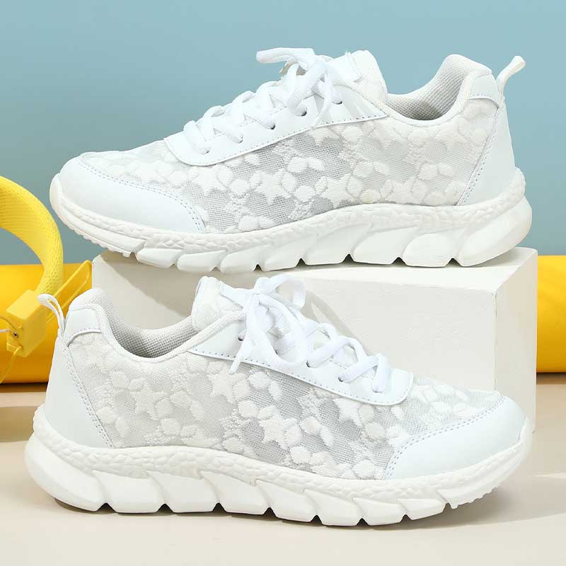 ❤【35-44】BREATHABLE SNEAKERS WITH ROUND TOE AND LACES