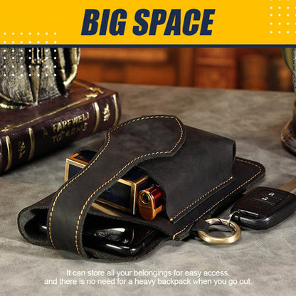 Multifunctional Leather Mobile Phone Bag