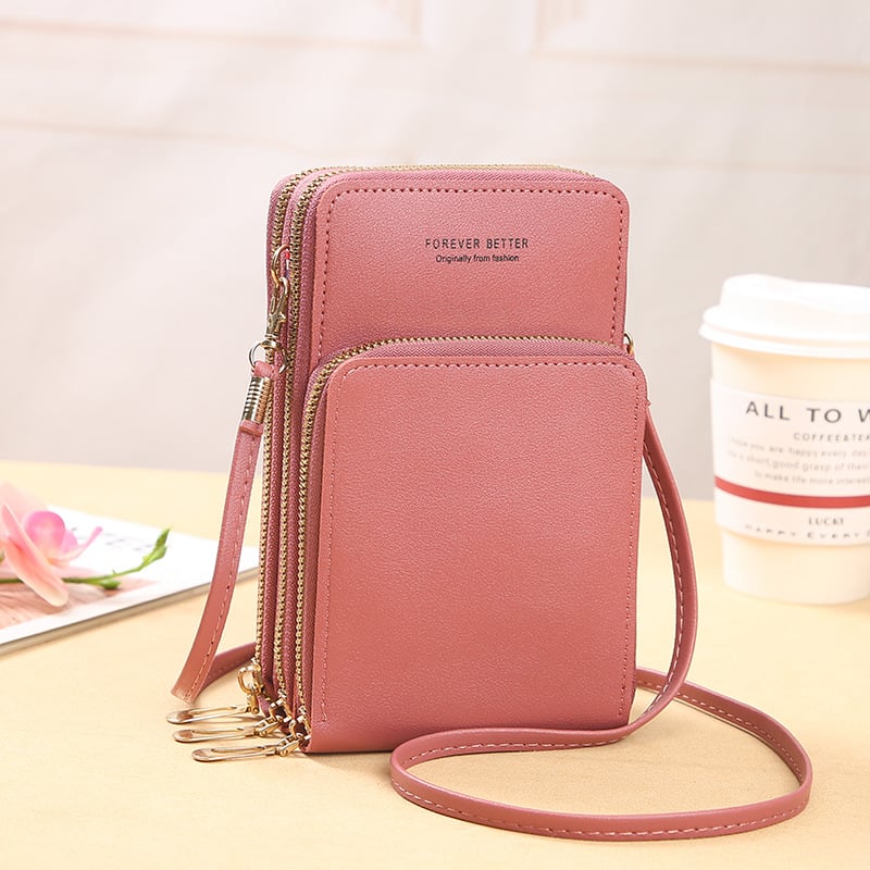 Multifunctional Crossbody Phone Wallet