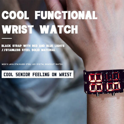 Men's LED Digital Bracelet Watch