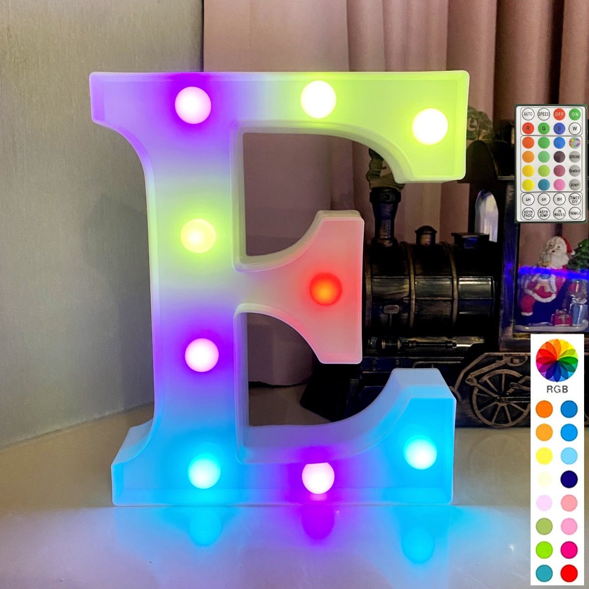 Colorful LED Marquee Letter Lights