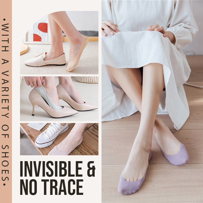 Invisible Non-slip Ice Silk Socks