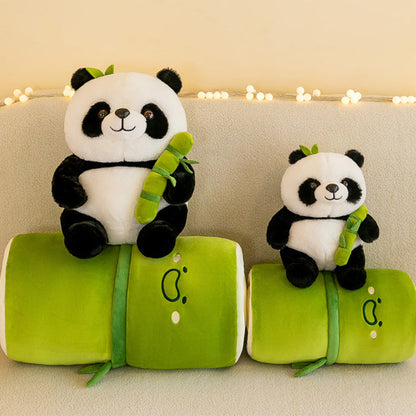 Funny Gifts - Cute Bamboo Panda Soft Plush Doll