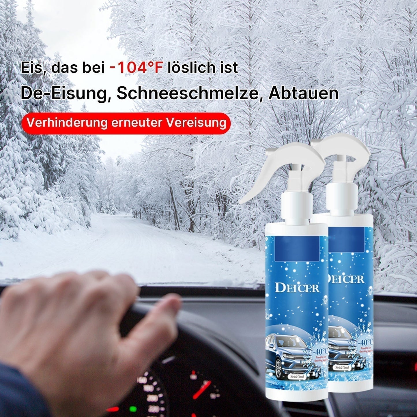 Deicer Auto-Enteisungsspray