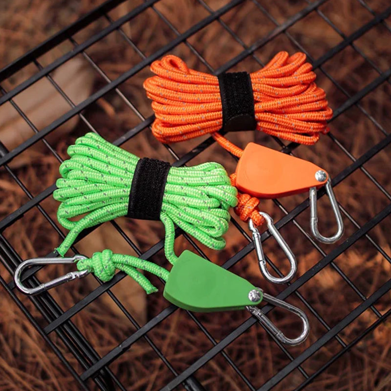 🪢Portable Adjustable Fix Camping Rope🌳