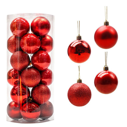 🎄24 PCS Shatterproof Christmas Ball for Hanging Decor