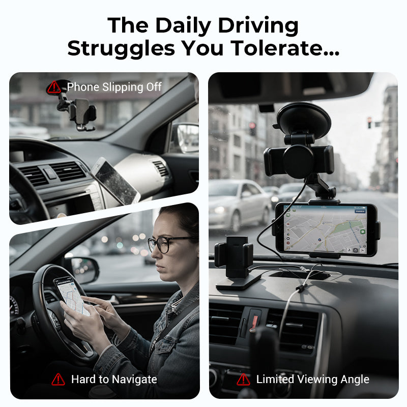 🔥360 Degree Rotation Dashboard Car Phone Holder🚗