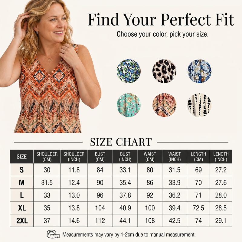 💜Women's Print Flowy Sleeveless V Neck Peplum Tank Tops