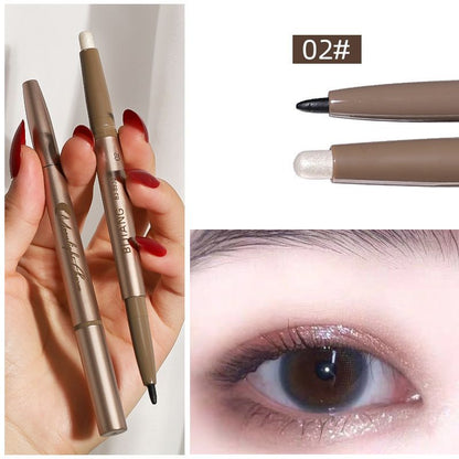 Dual-color Shadow Eyeliner Silkworm Highlighter Pen - Best Gift