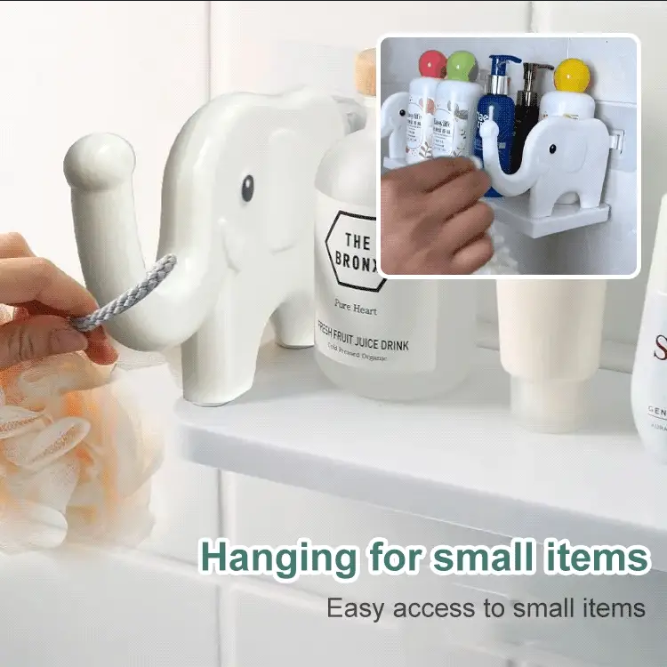 Multifunctional Elephant Storage Shelf