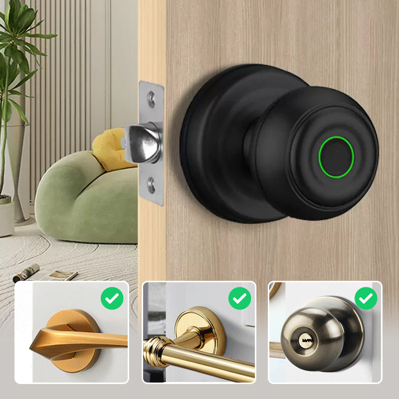 Spherical Smart Combination Fingerprint Lock