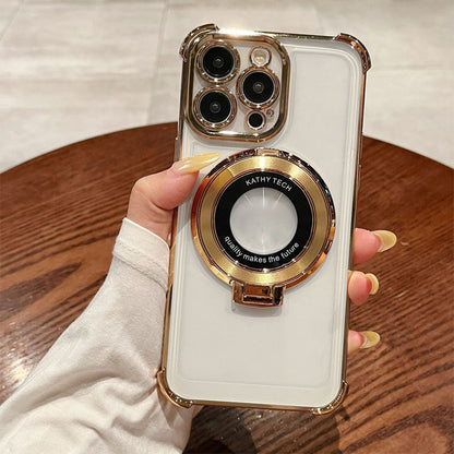 🔥Magnetic Lens Protective Phone Case with Stand