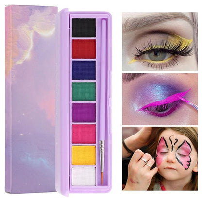 Water-Soluble Fluorescent Makeup Palette