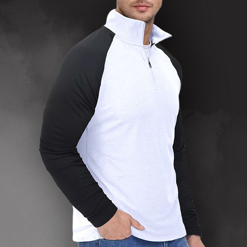 Men's Long-sleeved Turtleneck Sweatshirt