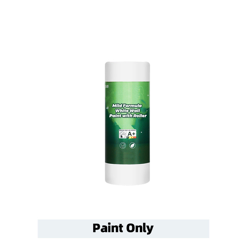 🔥Mild Formula White Wall Paint with Roller