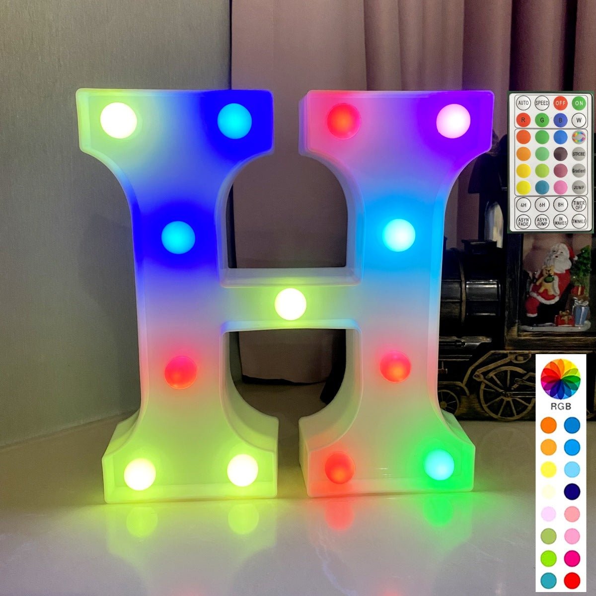 Colorful LED Marquee Letter Lights