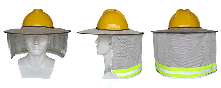 Hard Hat Sun Shield