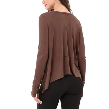 Women's Soft Long Sleeve Cropped Top