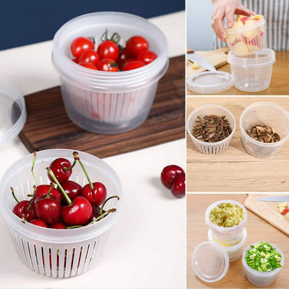 Multilayer Drain Food Preservation Box（48% OFF）