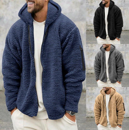 Men's Plush Warm Casual Jacket