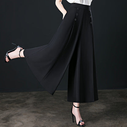 Pleated Wide Leg Pants