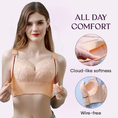 Double-support Wireless Bra