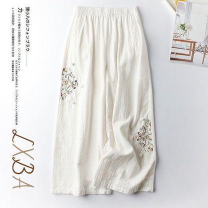 LINEN PALAZZO PANTS
