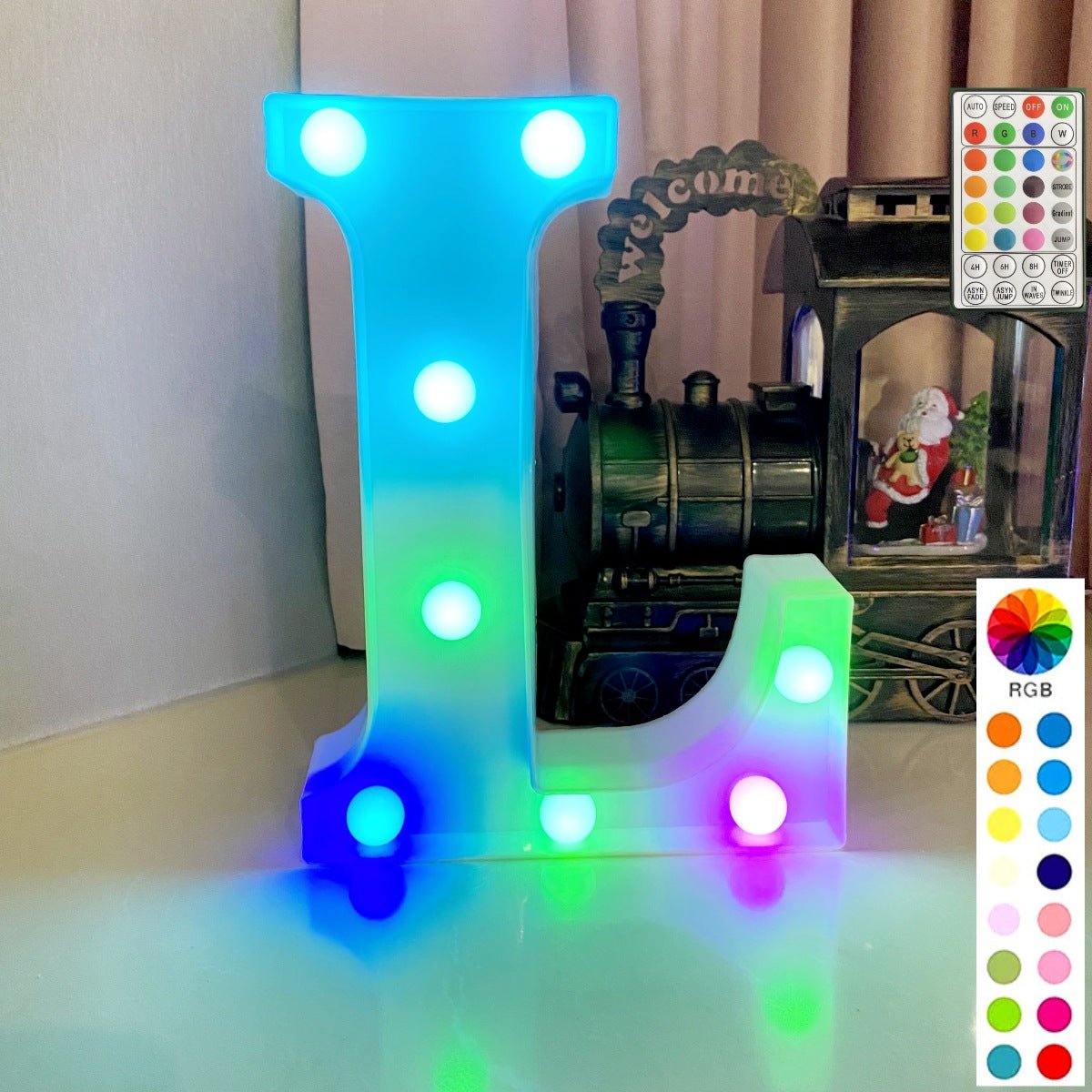 Colorful LED Marquee Letter Lights