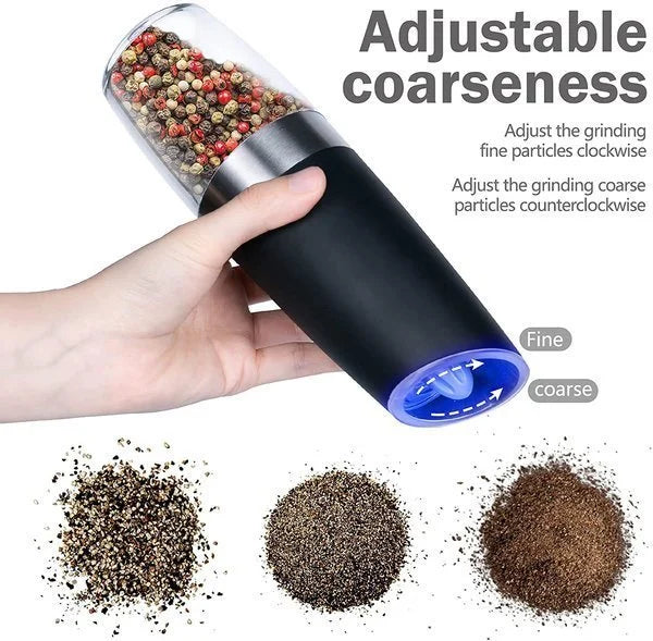 🧂Automatic Electric Salt And Pepper Mill With Gravity Sensor