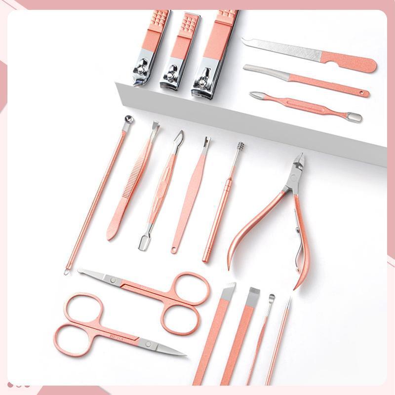 16 PCS Nail Care Set（Ten colors）
