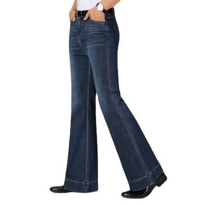 👖Summer Breathable Women's Mid Waist Wide Leg Flared Pants