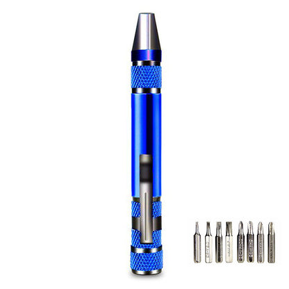 Eight-in-One Pen-style Screwdriver Set