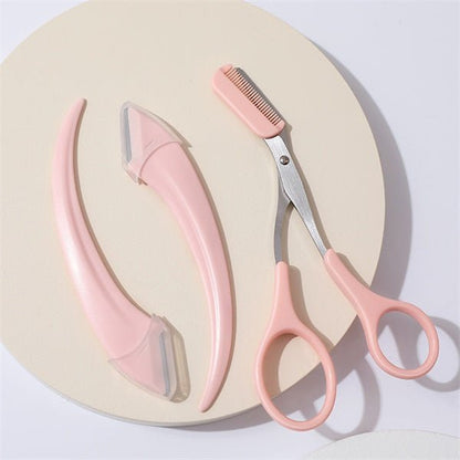 Eyebrow Scissors With Comb