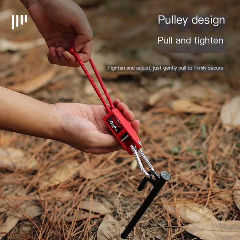 🪢Portable Adjustable Fix Camping Rope🌳