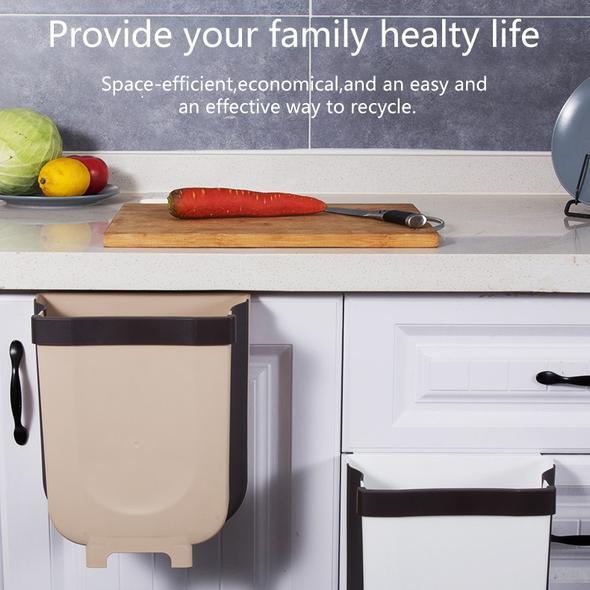 Creative Wall Mounted Folding Waste Bin