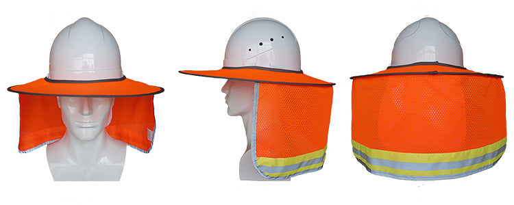 Hard Hat Sun Shield