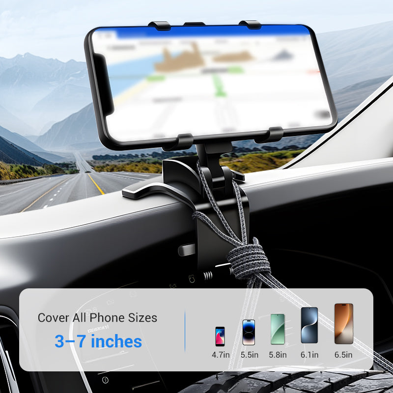 🔥360 Degree Rotation Dashboard Car Phone Holder🚗