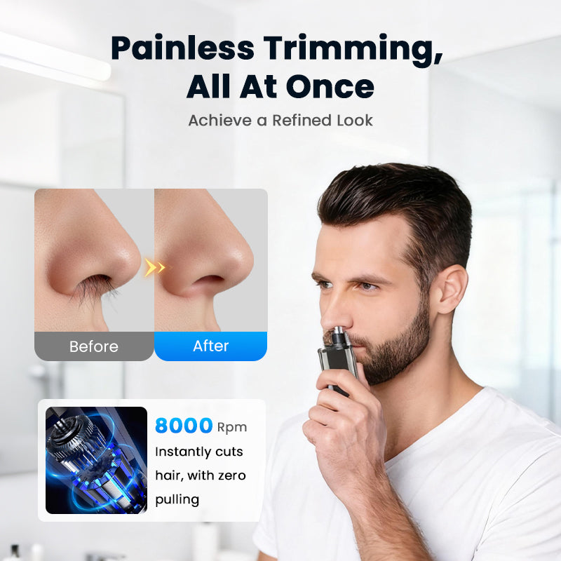 💥Smart Electric Nose Hair Trimmer✂️
