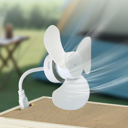 Outdoor Portable Silent Fan with One-button Switch Base