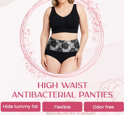 High Waist Tummy Control Cotton Panties