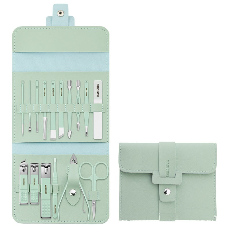 16 PCS Nail Care Set（Ten colors）