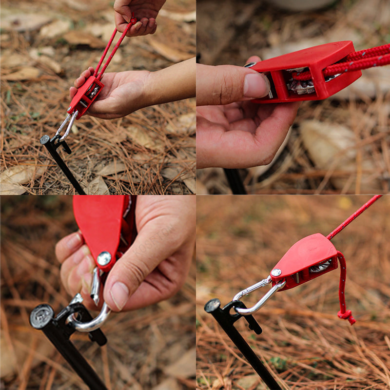 🪢Portable Adjustable Fix Camping Rope🌳