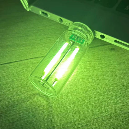 Portable Touch-Control Glass Bulb USB Night Light