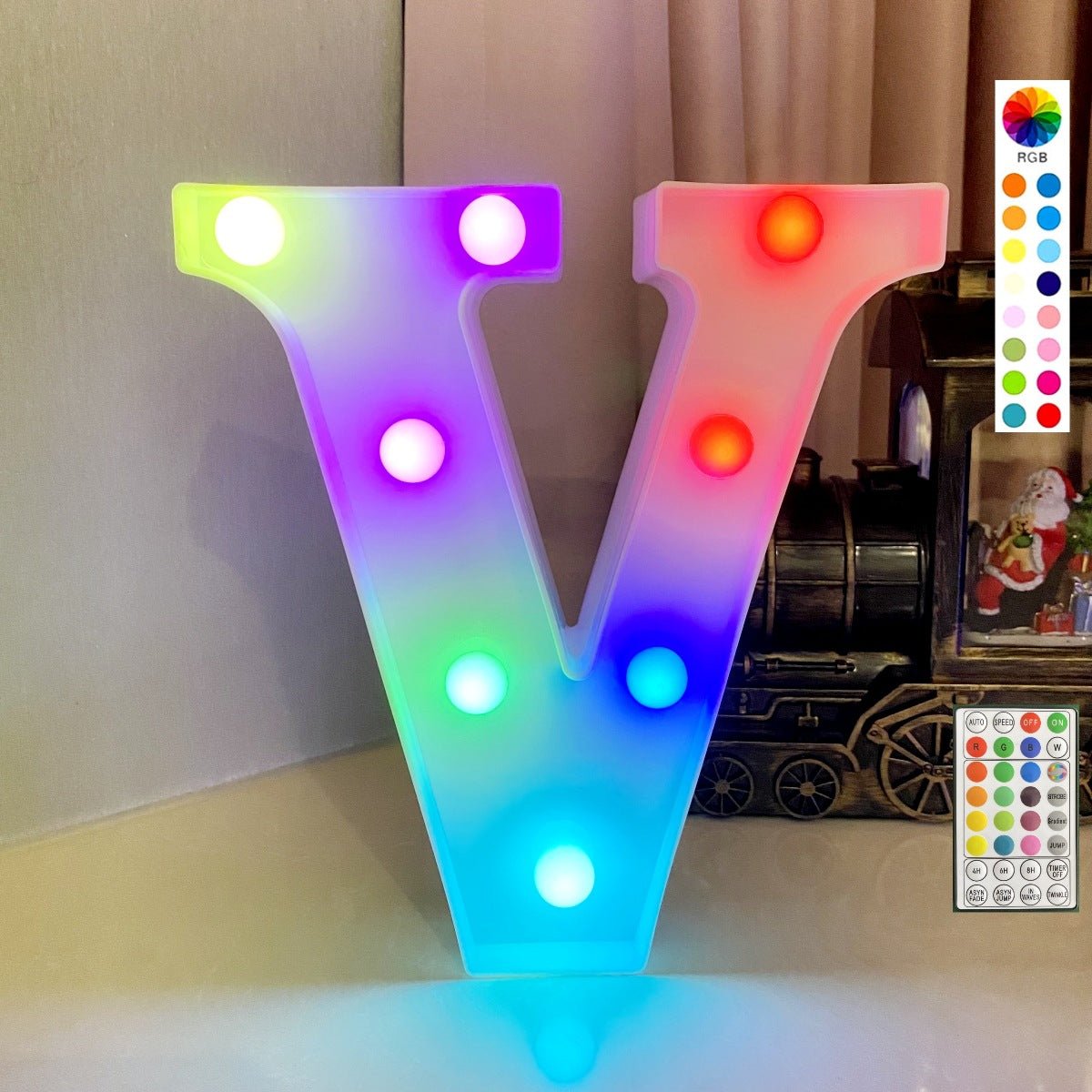 Colorful LED Marquee Letter Lights