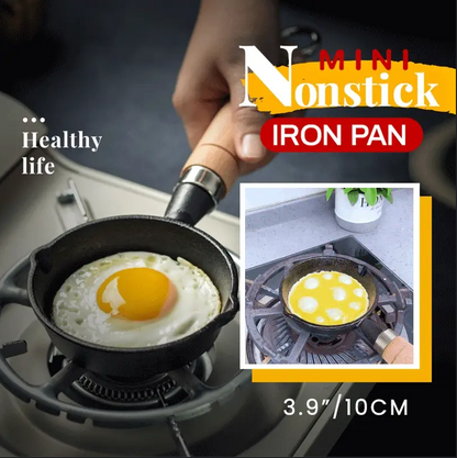 Mini Nonstick Iron Pan 3.9”/10cm