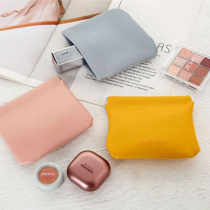 Lambskin Pocket Cosmetic Bag